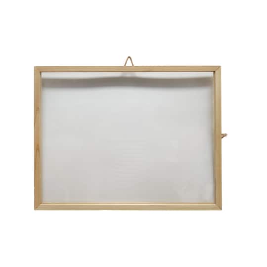 16" x 20" Unfinished Wood Framed Acrylic Sign by Make Market®